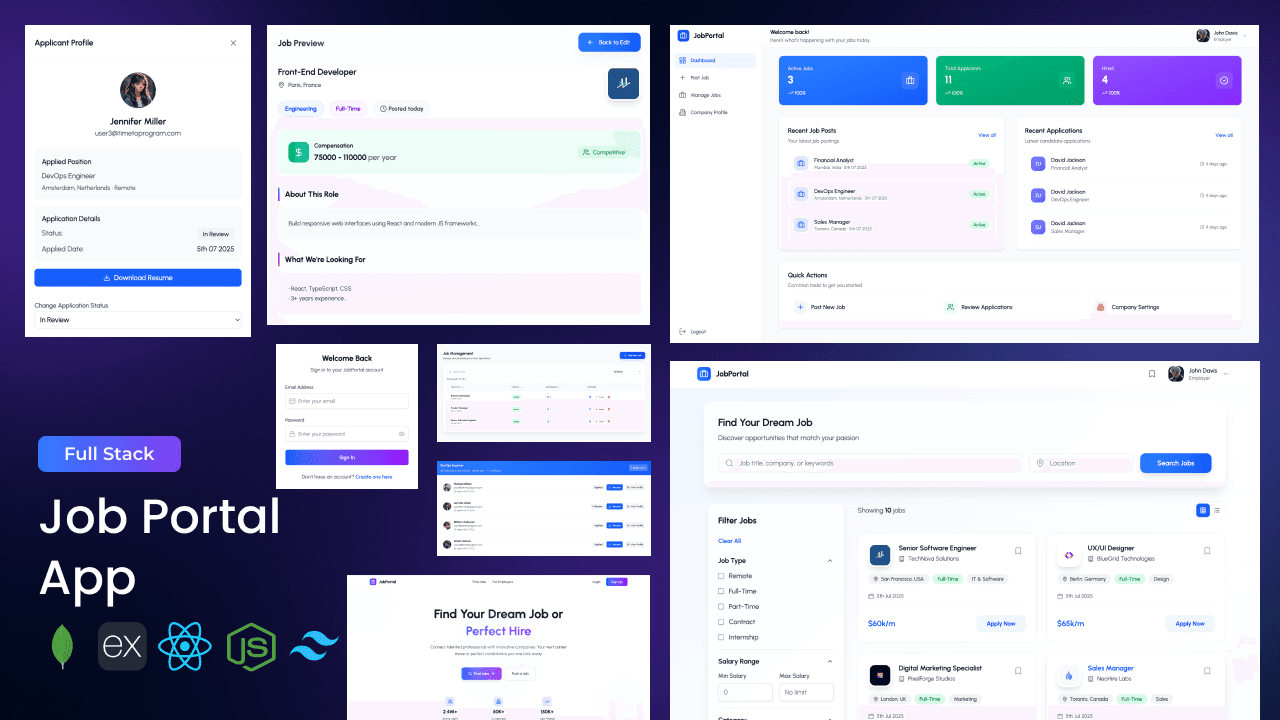 Full-Stack Job Portal